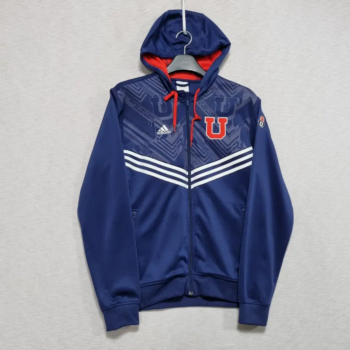 Adidas Navy Training Hoodie Zip-Up Men100ㅡ1107