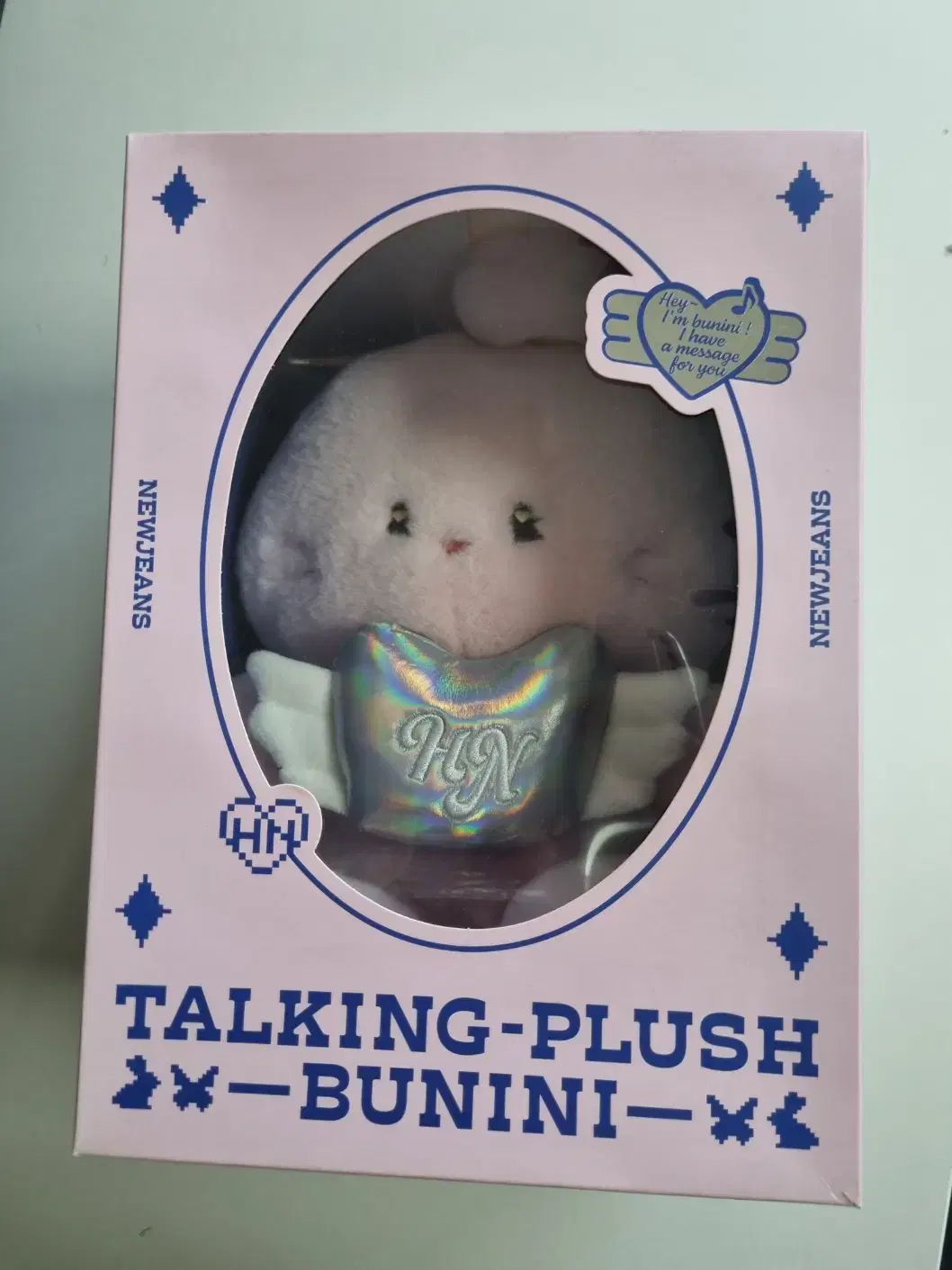 New Jeans bunini Talking Flush doll Talking doll Hong Unsealed