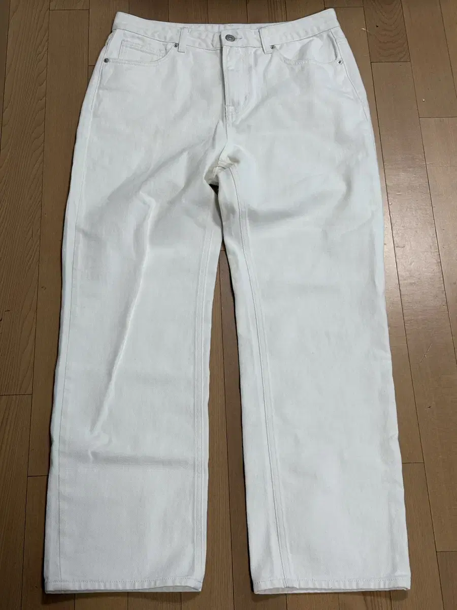 Iland White Cotton Pants 82