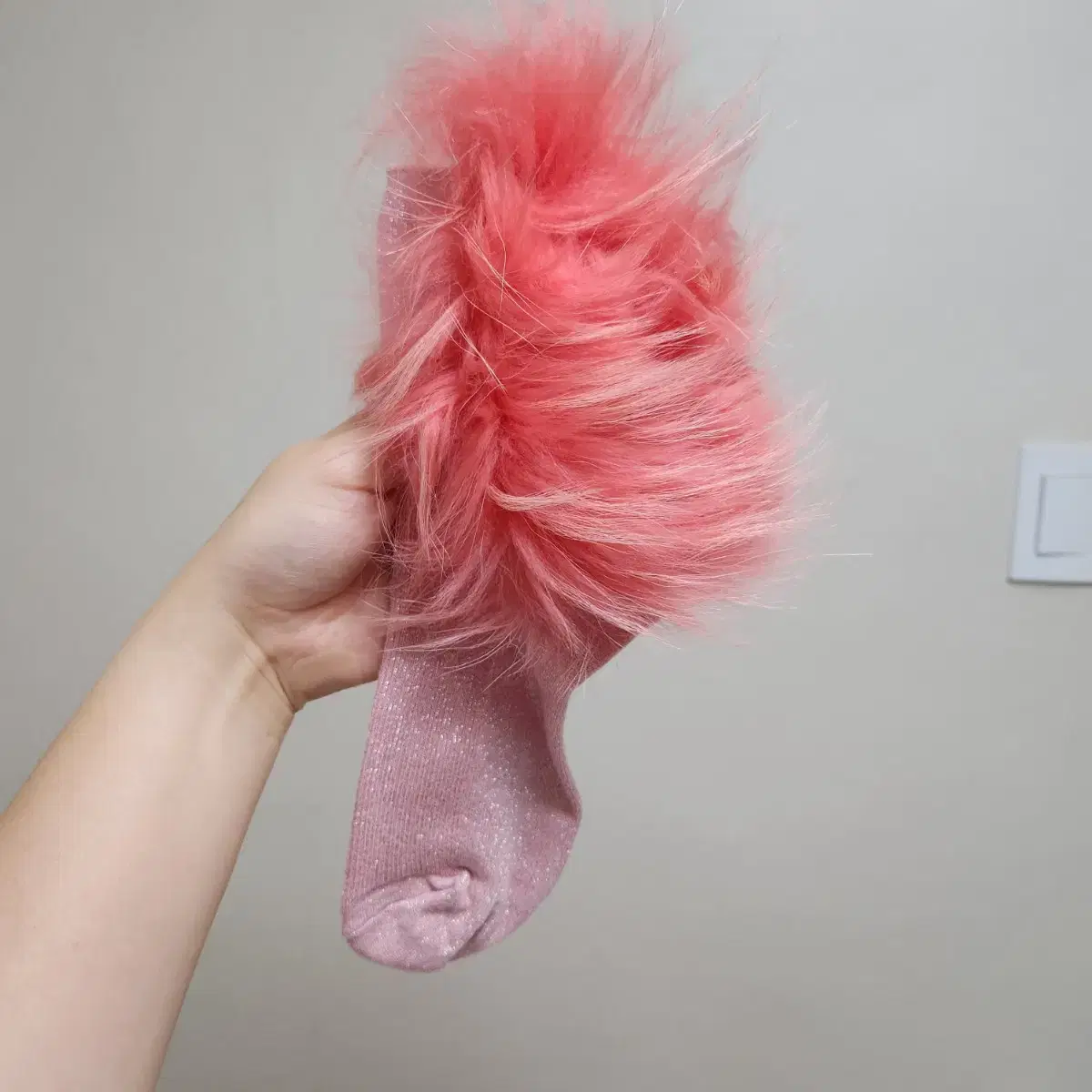 Fur socks 털양말 3색, 새것