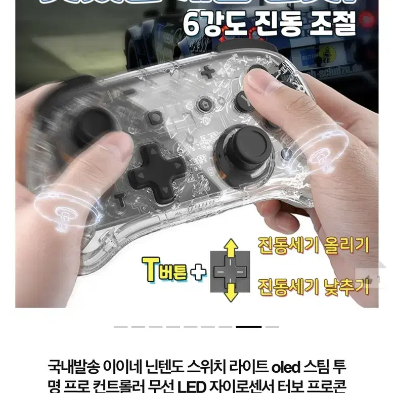 이이네 닌텐도 스위치 호환 게임패드