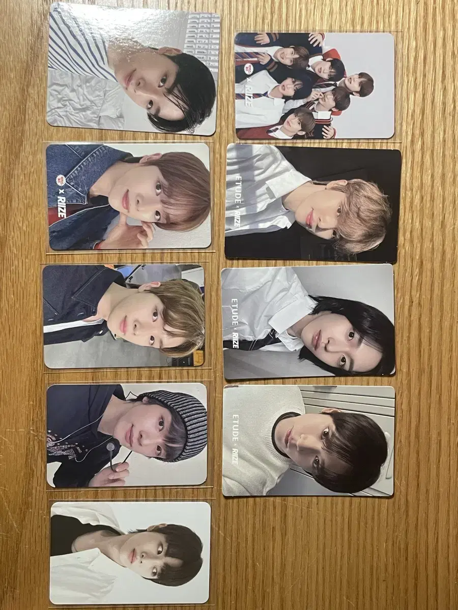 [riize bulk] riize photocard sungchan eunseok sohee shotaro wonbin chanyoung