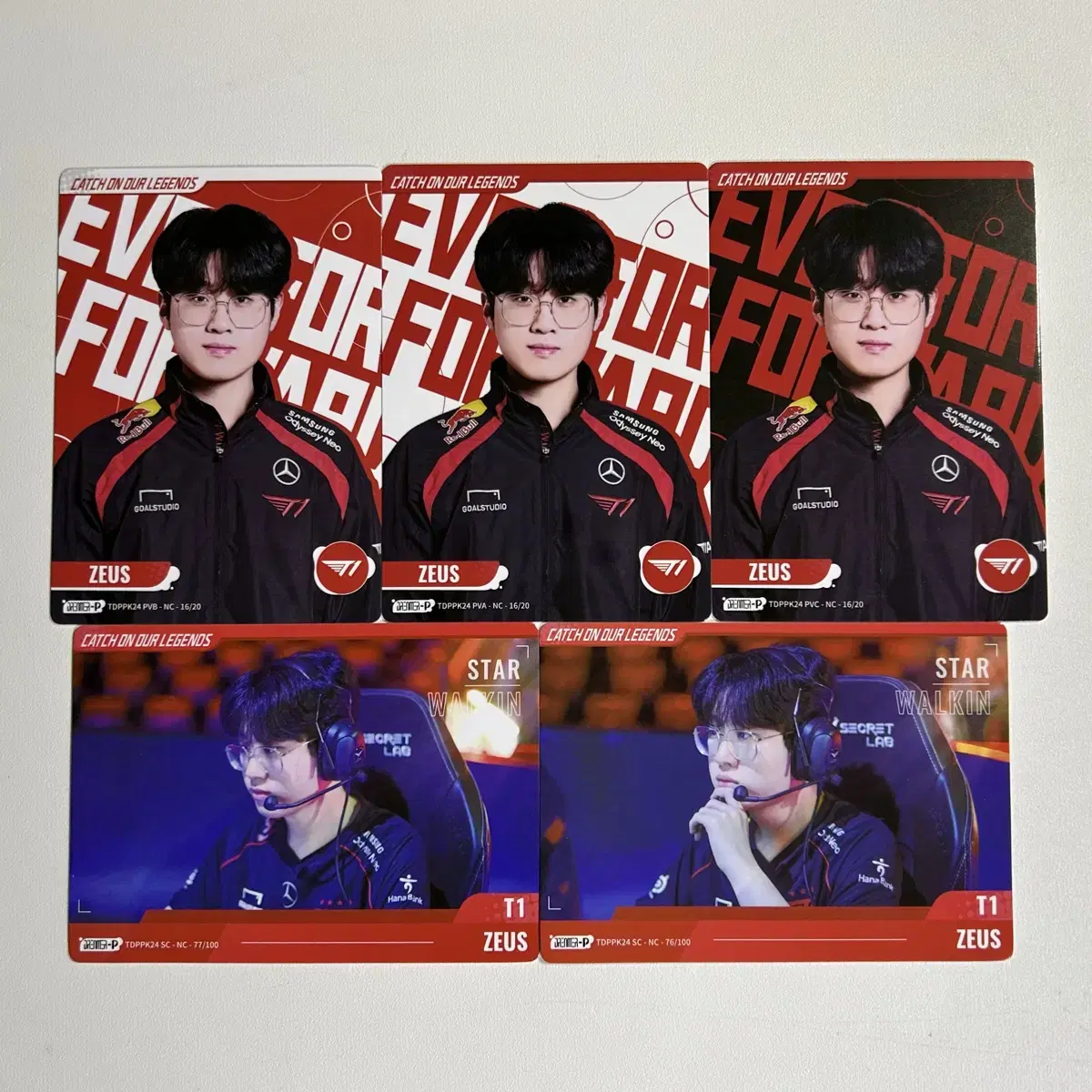 T1 Tiwon Zeus buffun photocard bulk wts