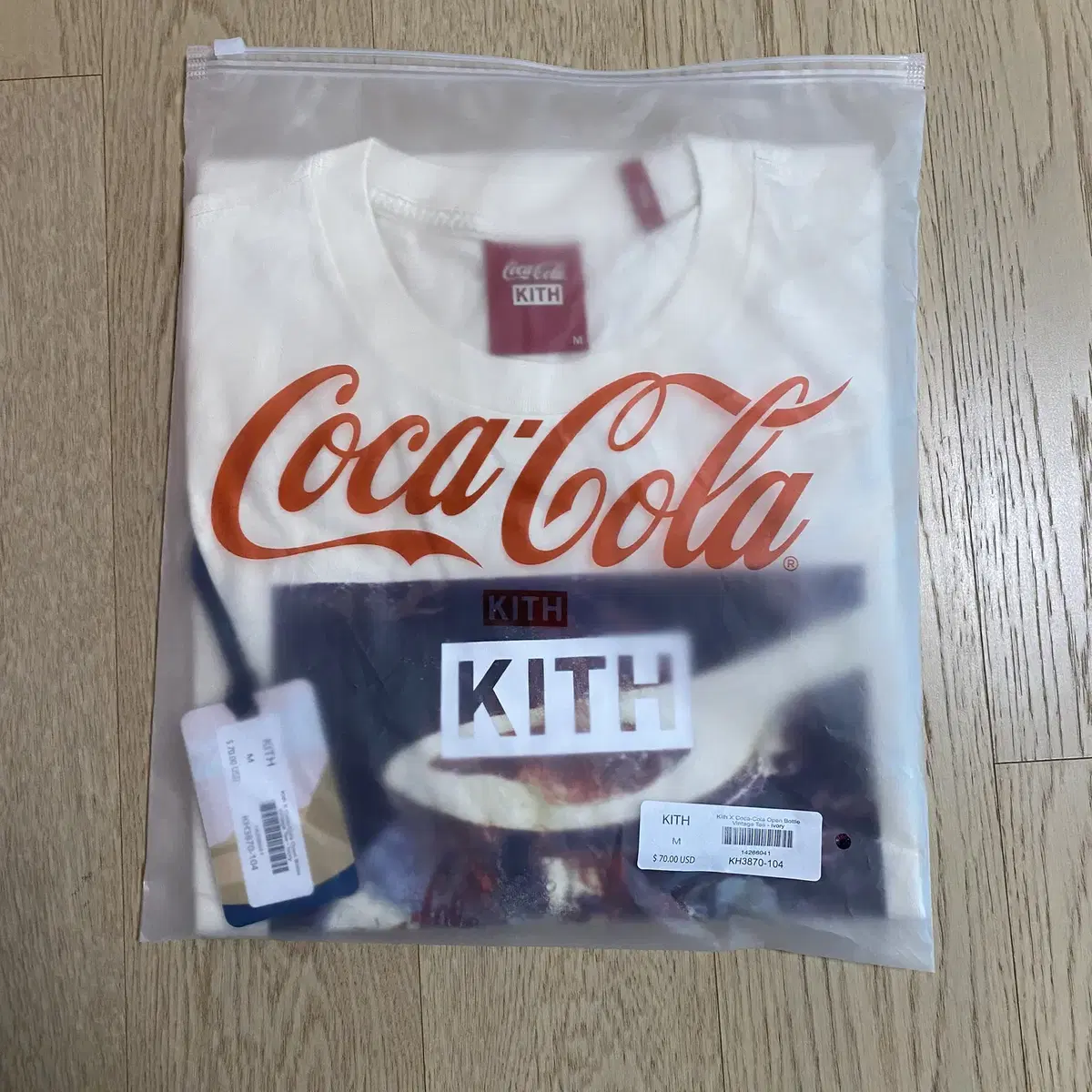 Kith 키스 코카콜라 오픈 보틀 빈티지 티셔츠