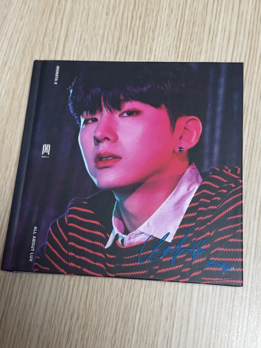 MONSTA X ALL ABOUT LUV Standard kihyun US album