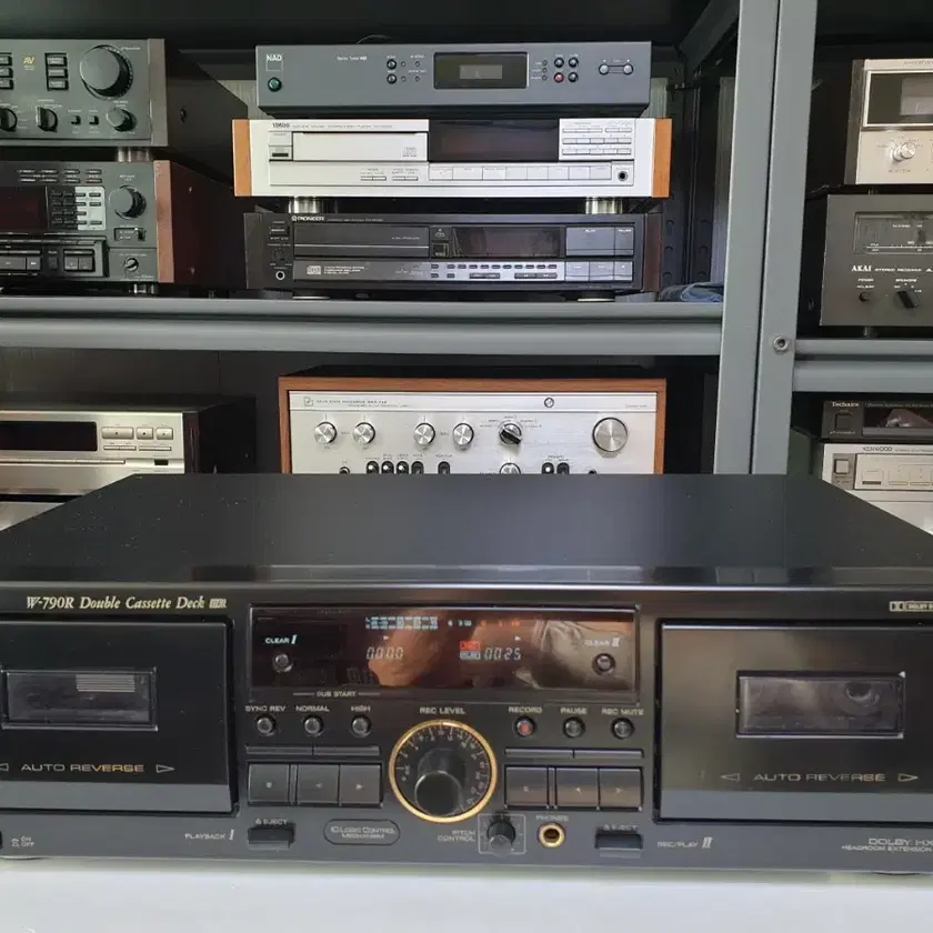 TEAC W-790R （動作OK！！】ダブルカセットデッキ TEAC W-790R