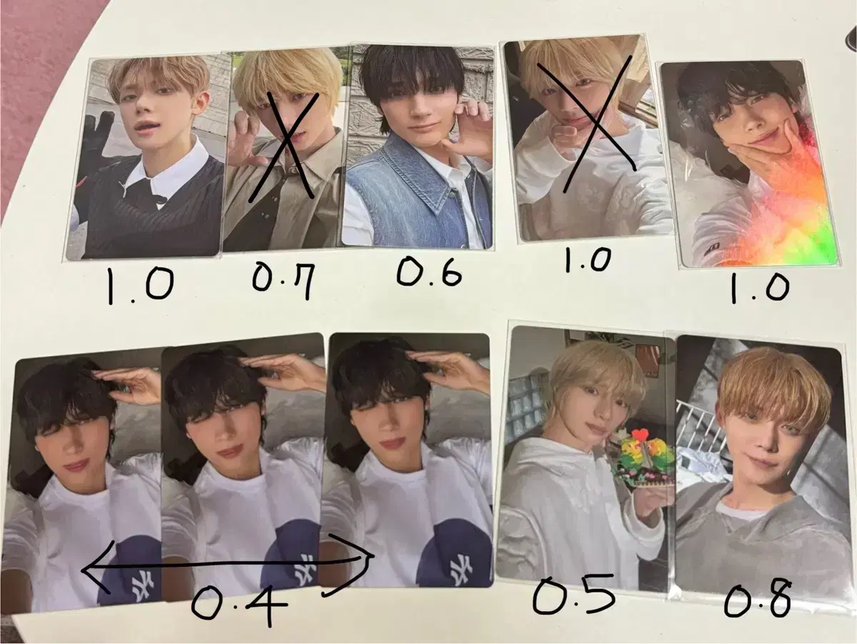 txt photocard wts