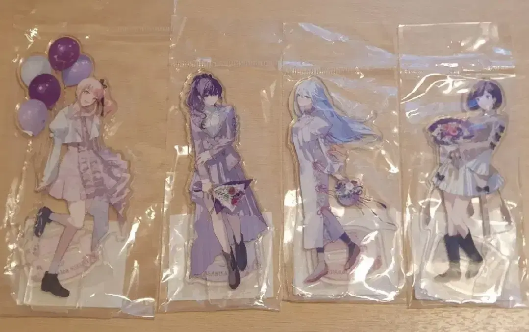 Fseka 4th Anniversary Appreciation acrylic stand - Nigo Mizuki Kanade Ena Mahuu