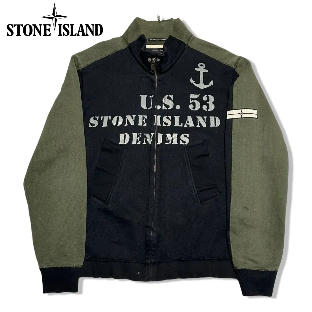 L Stone Island US Sweatshirt Zip Up