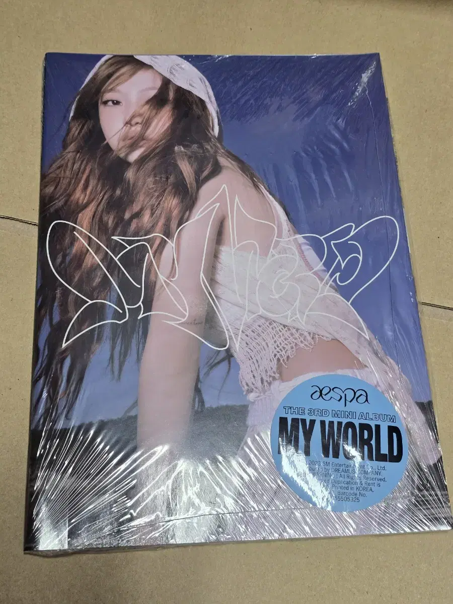 [ningning] Aespa aespa Myworld Spicy sealed album