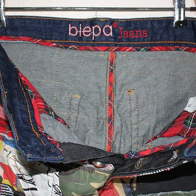 BLEPA quilt denim퀄트청바지 31inch (42cm)