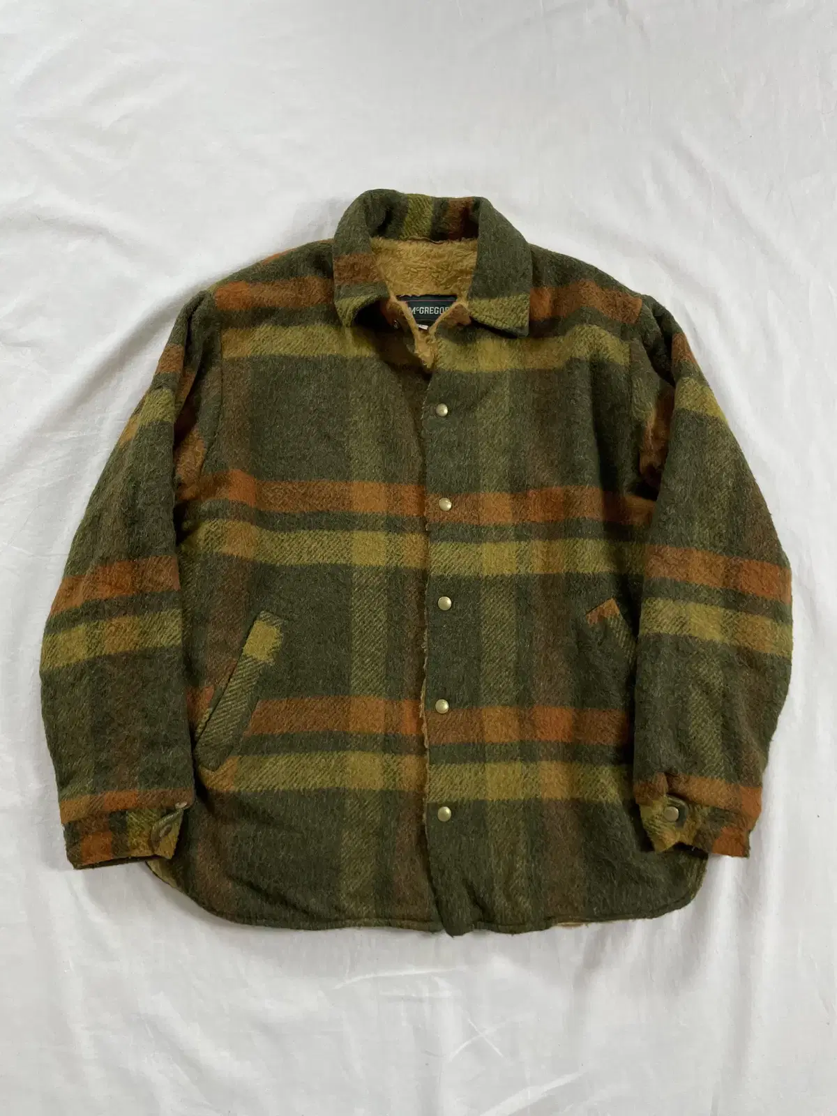 Mcgregor Mcgregor Wool Check Jacket M