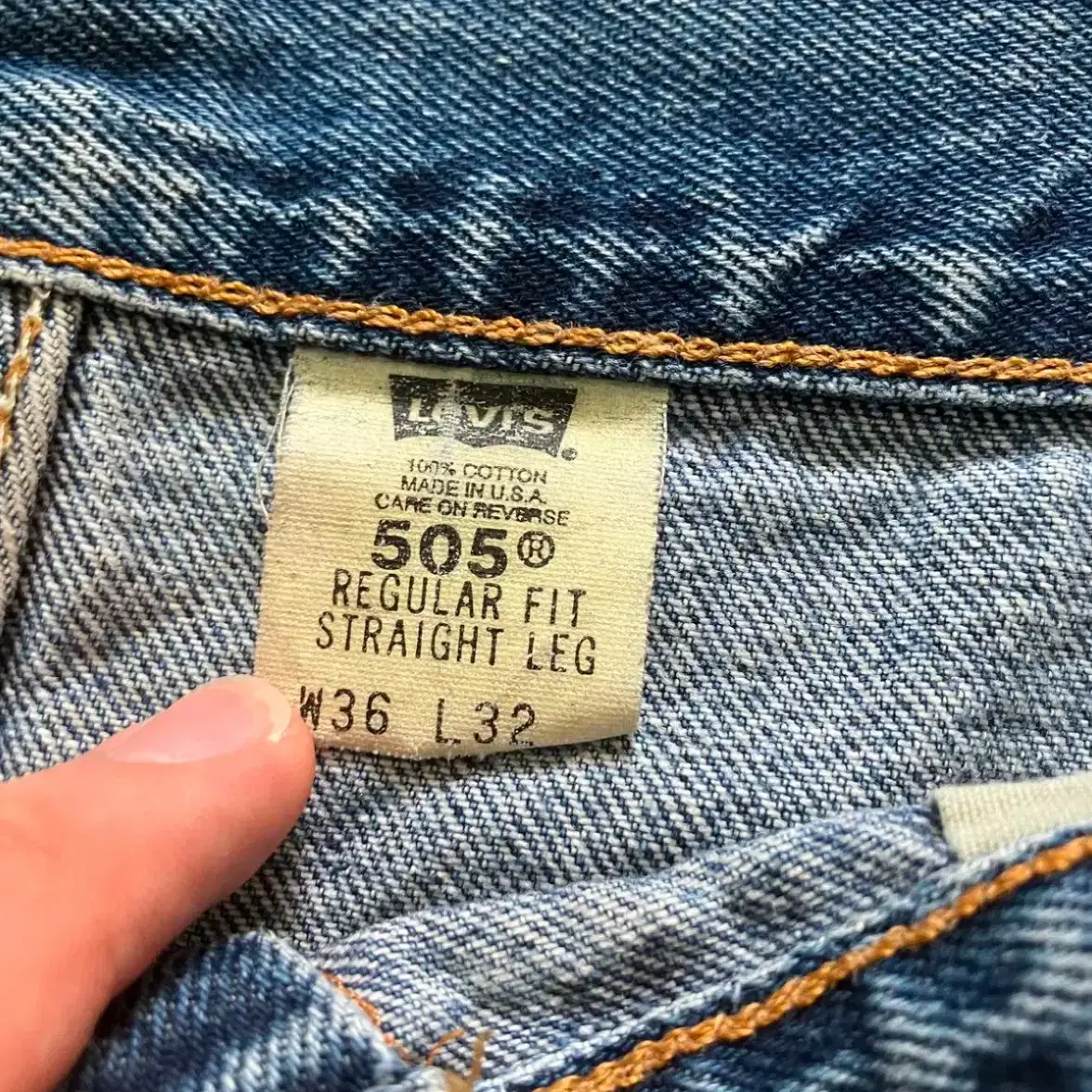 Levis 00s 505 W36 L32 리바이스데님팬츠