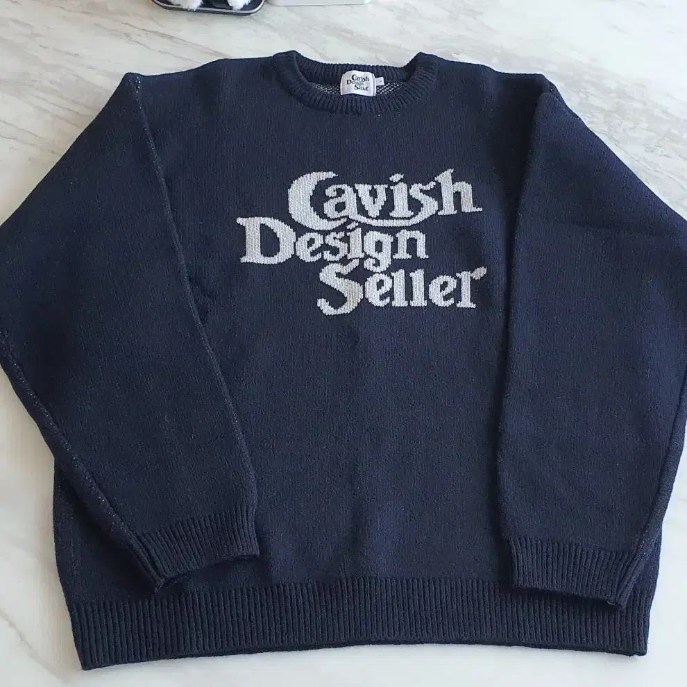 카비시 cavish design seller 울니트 스웨터 새상품 L사이