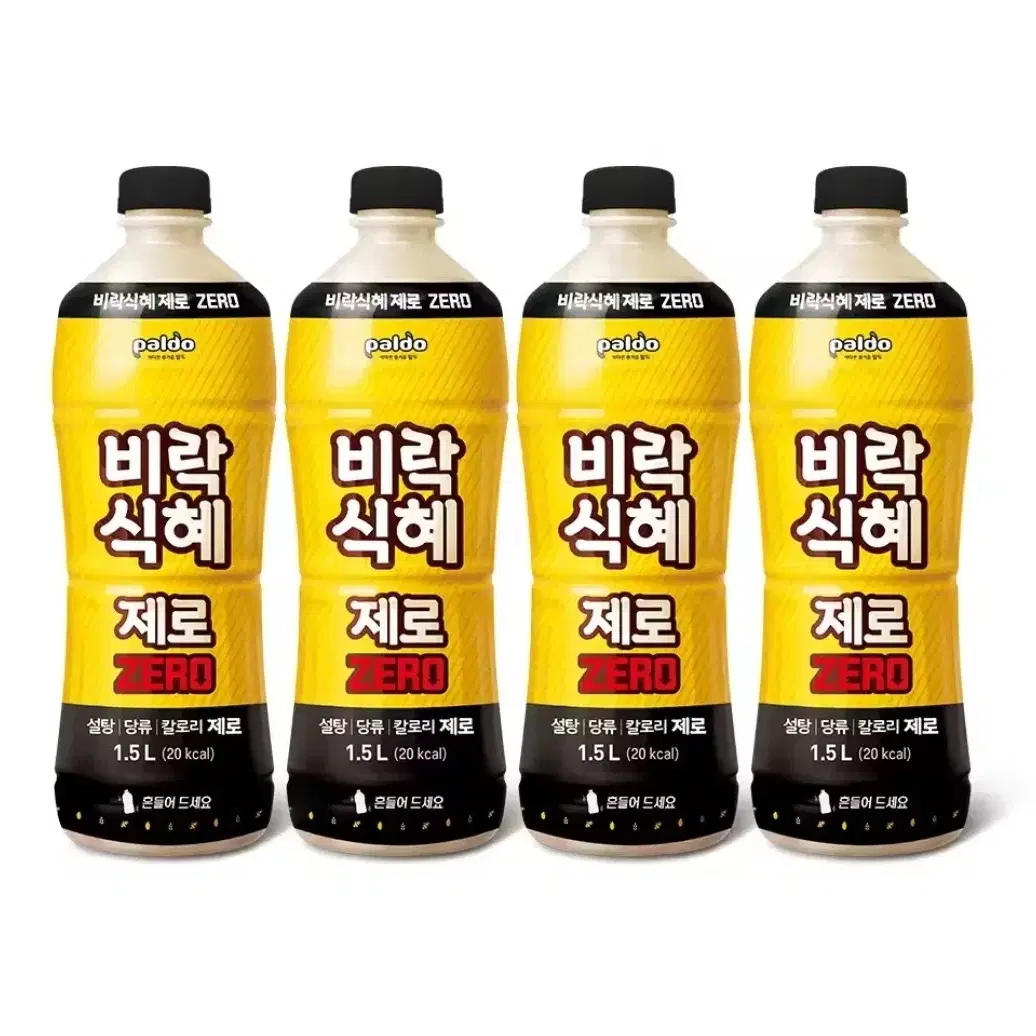 [무료배송] 비락식혜 제로 1.5L 4개