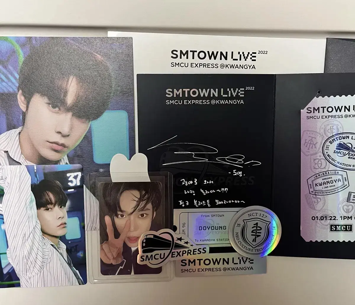 nct 127 doyoung ar ticket 2022 smtown live