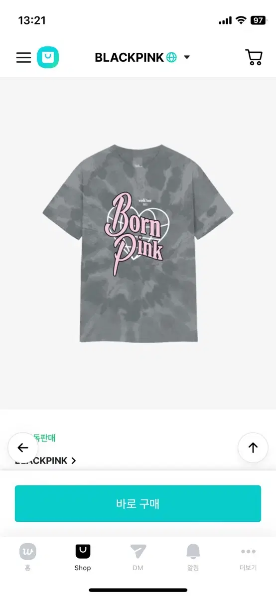 Black Pink Concert T-Shirt sell WTS