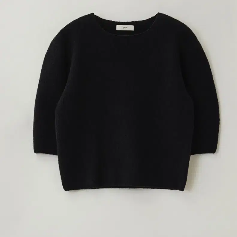 페세스 chagall boucle knit black 부클니트