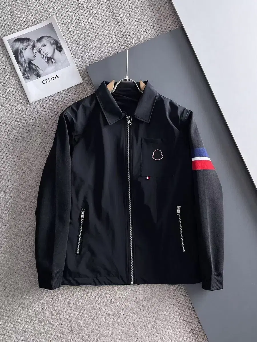 Moncler Black Zip-up cardigan size L