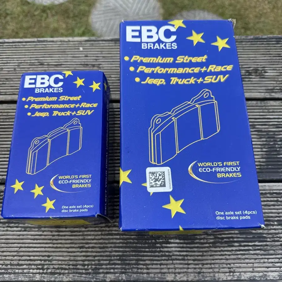 EBC brake pads  ~ yellow stuff !