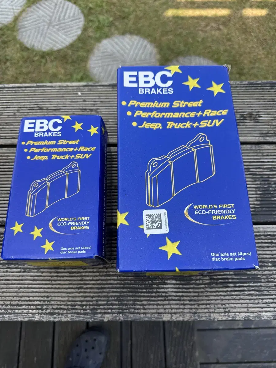 EBC brake pads  ~ yellow stuff !