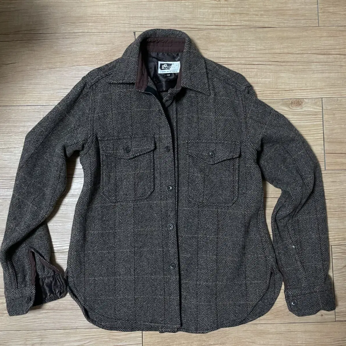 Engineered Garments CPO Shirt Jacket Herringbone Work Shirt