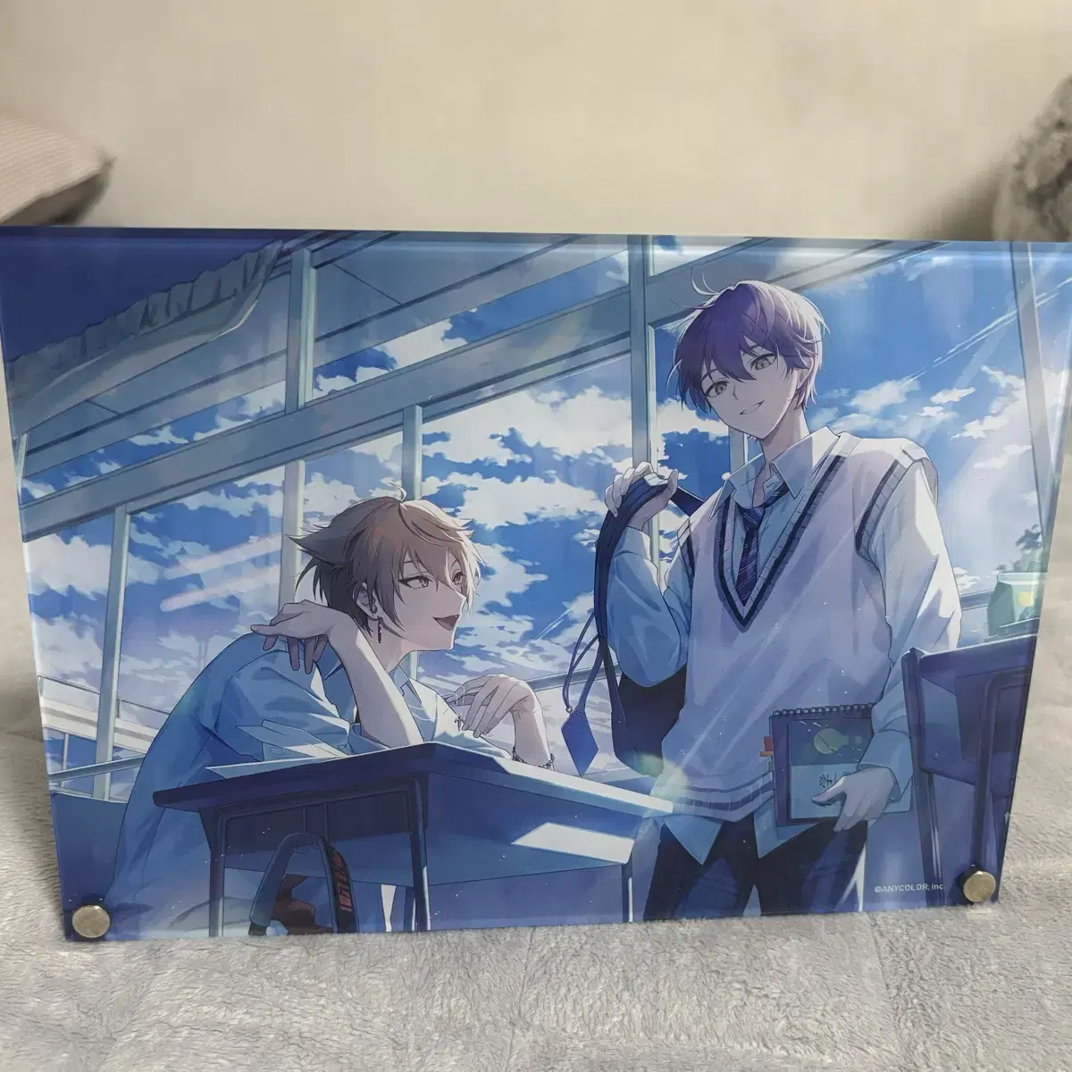 NIJISANJI Kenmochi Touya Fushimi Gaku Togabito acrylic Panel