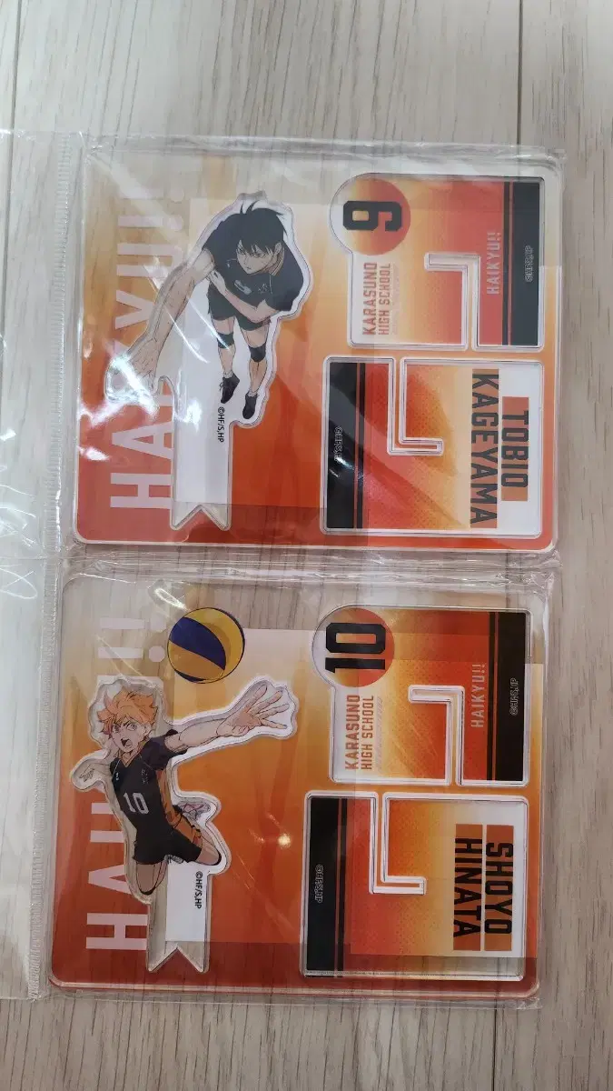 [unsealed] haikyuu Dumpster Diving Battle Hinata, Kageyama Acrylic