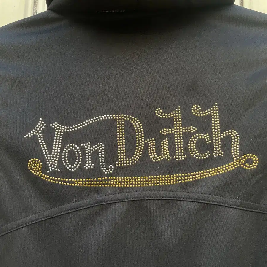 본더치 빈티지 후드집업 Von Dutch