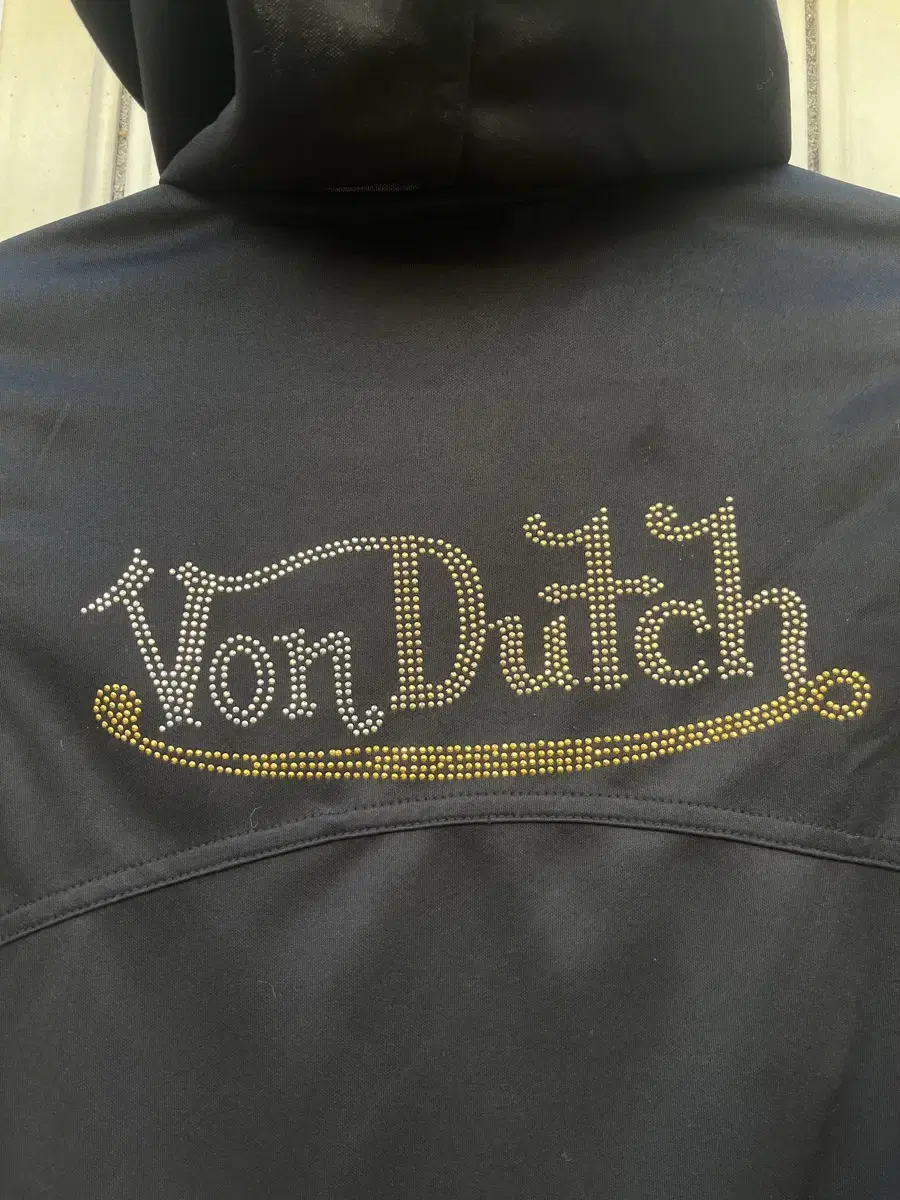 본더치 빈티지 후드집업 Von Dutch