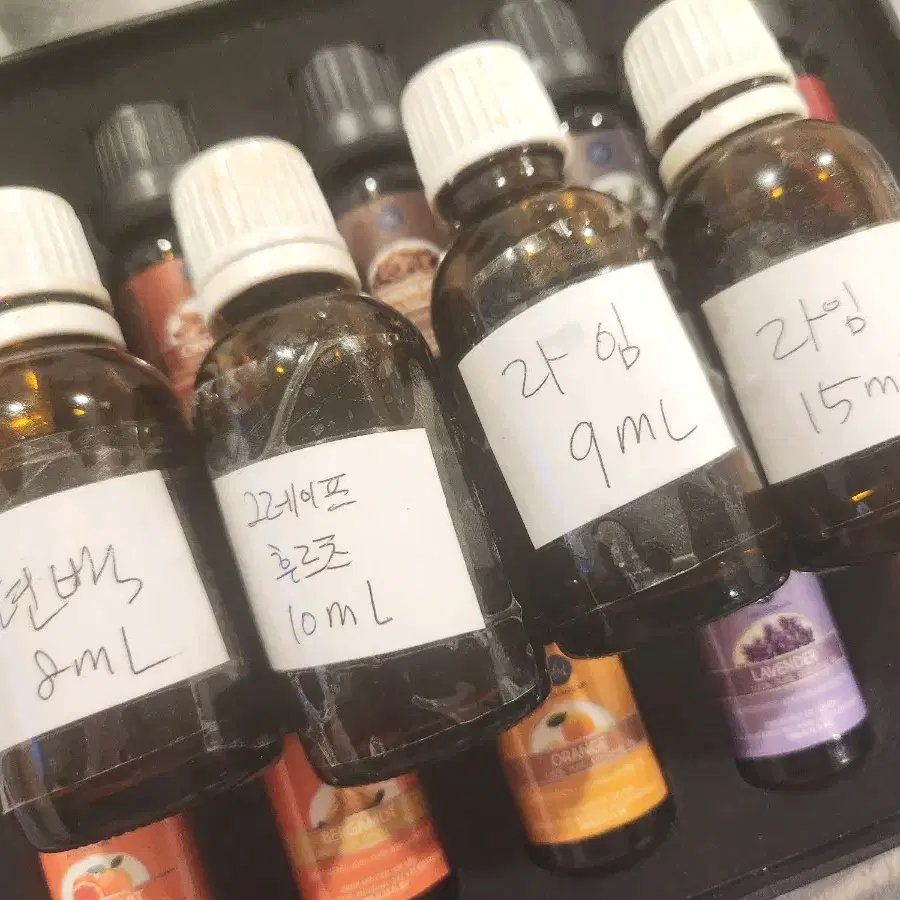 아로마오일 42ml 세트 ( 편백 , 그레이프후르츠, 라임2통)