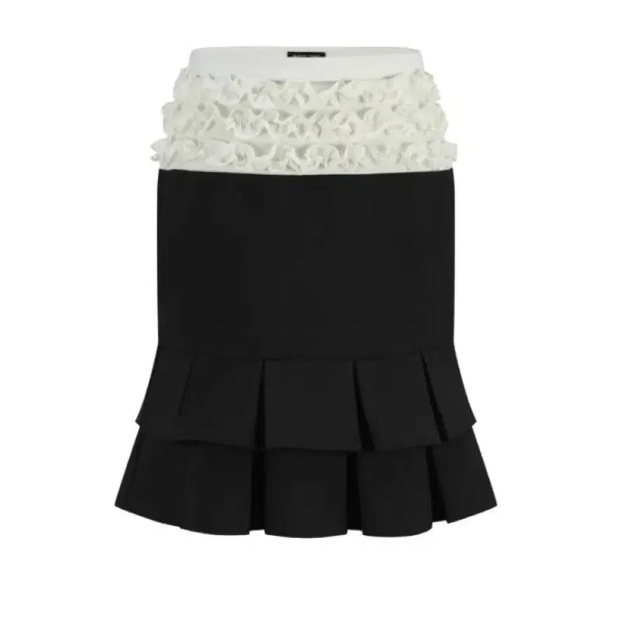 런웨이티켓 lace flower lcing skirt S