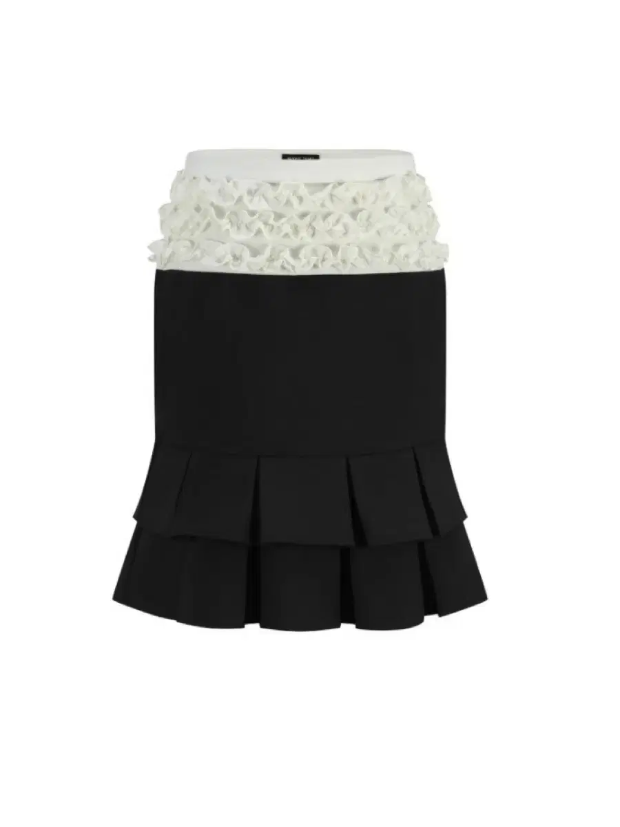 런웨이티켓 lace flower lcing skirt S