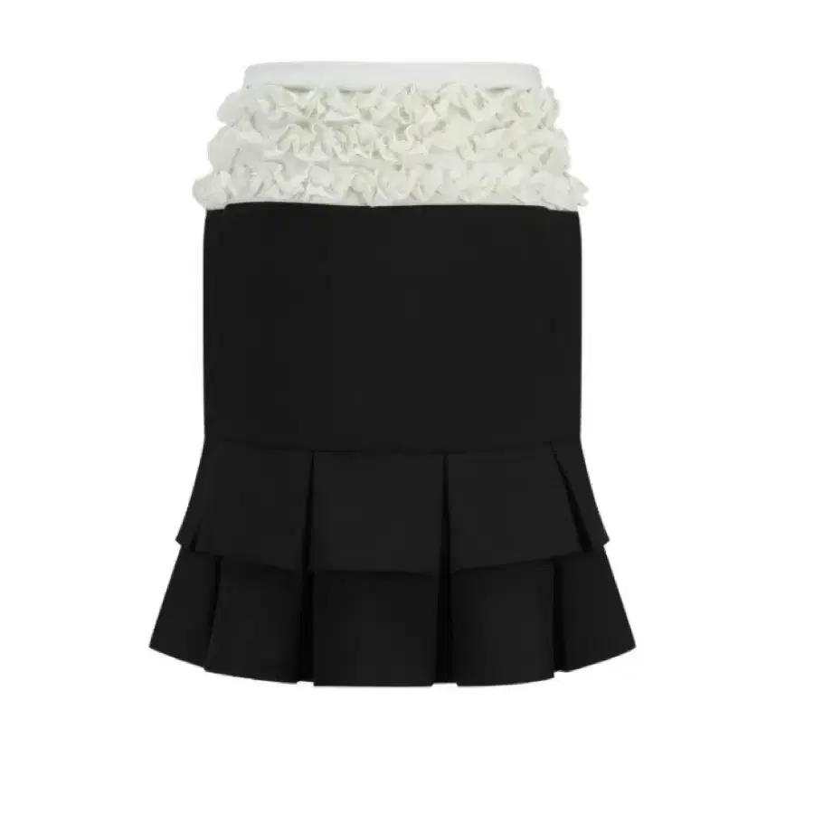 런웨이티켓 lace flower lcing skirt S