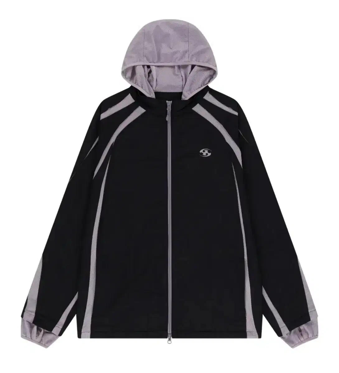 San San Gear Slash Windbreaker Jacket Black