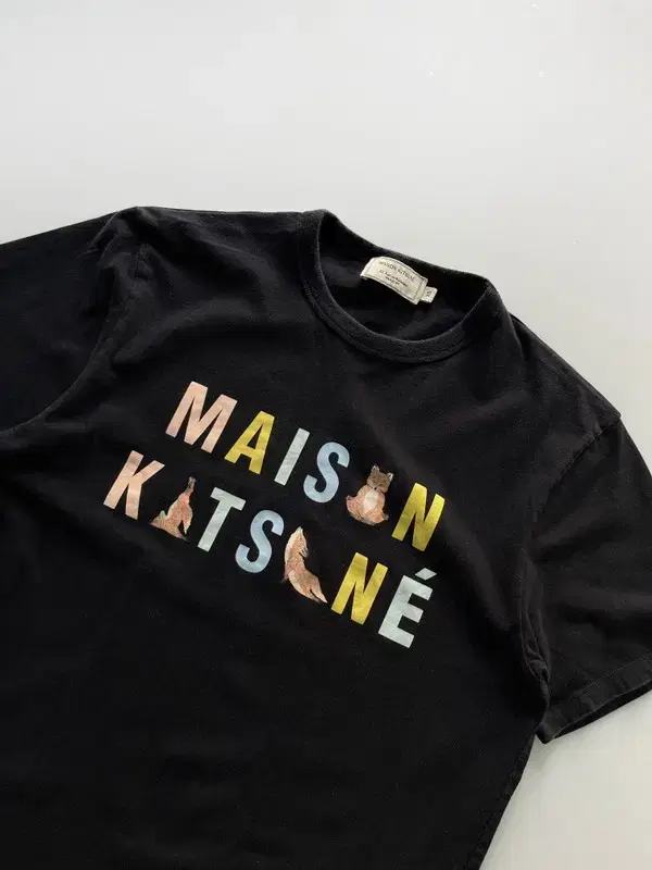 S Maison Kitsune 21SS Logo Short Sleeve PN1794