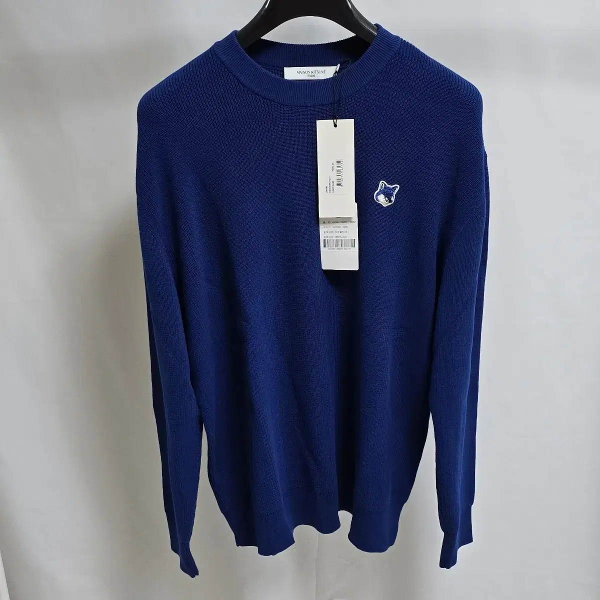 Maison Kitsune bloo Fox head knitted sweater M size 100 105 sells