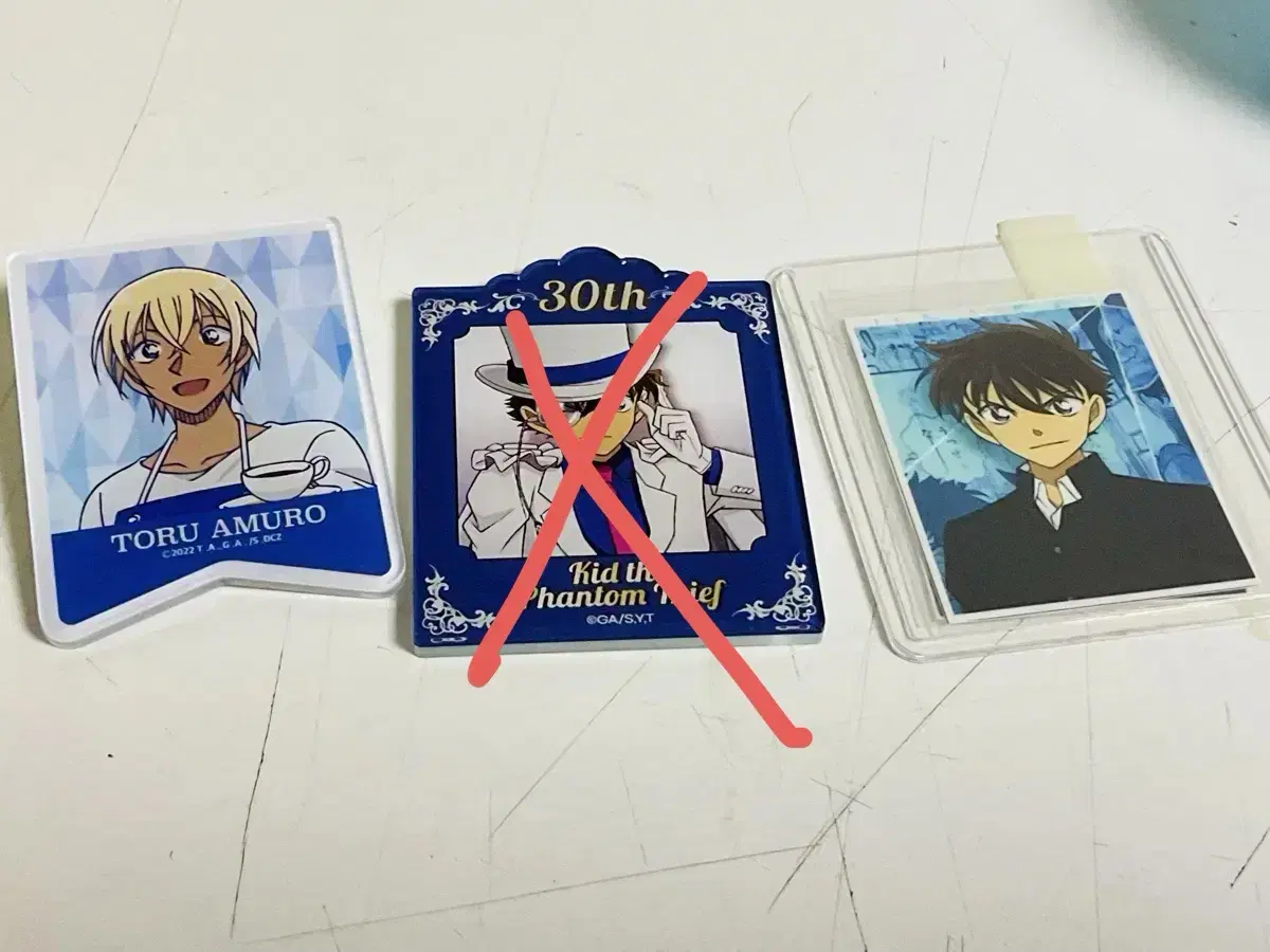 detective conan gokudokid kaito goheido amuro anjikan badge proofsajing