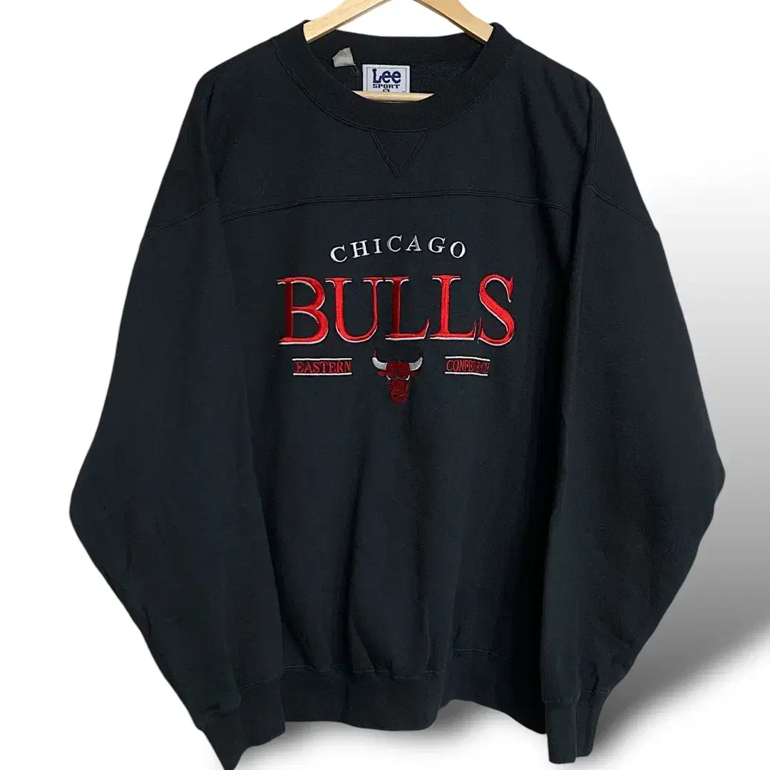 [2~3XL] 90s Lee sport BULLS sweatshirt