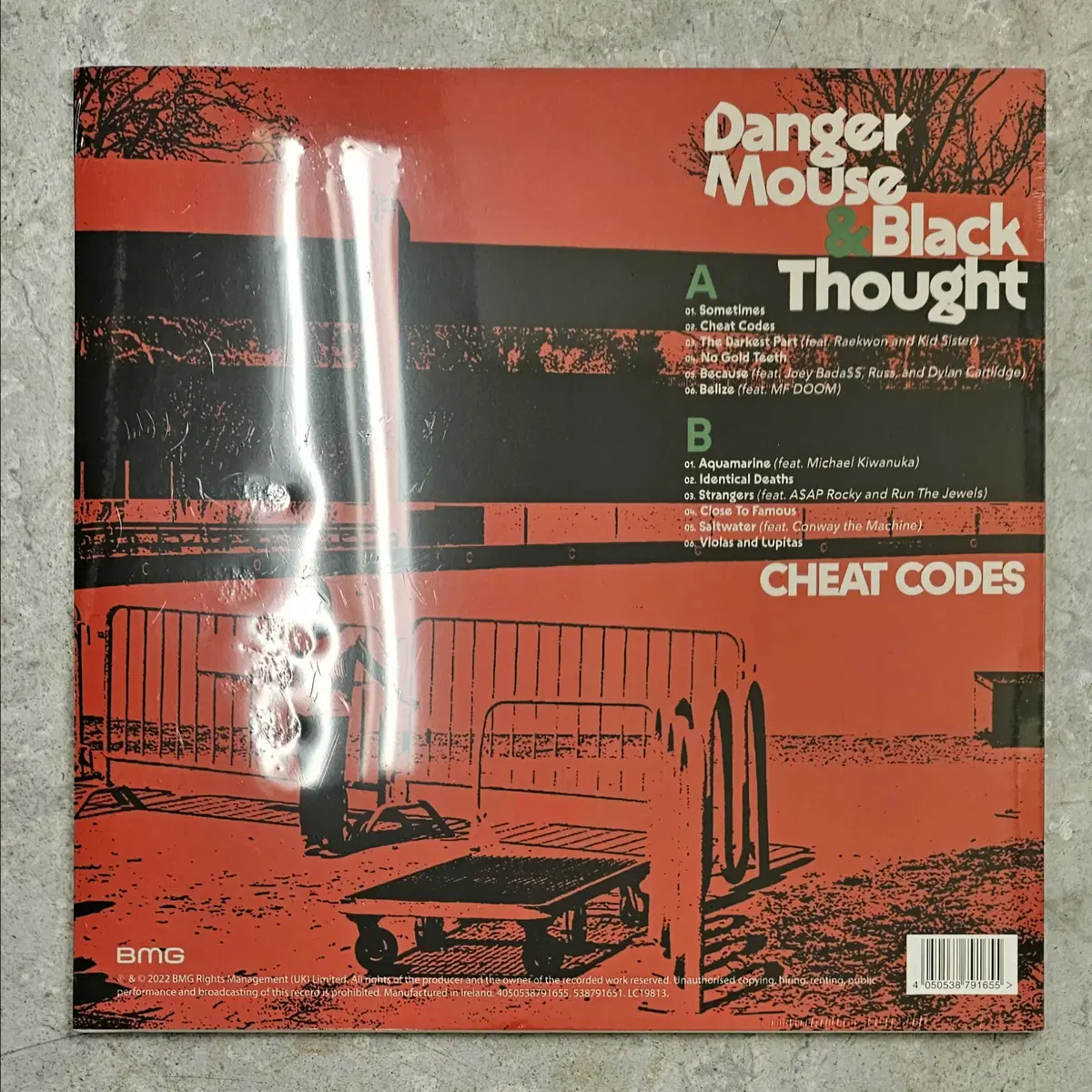 Danger Mouse - Cheat Codes - 미개봉 LP