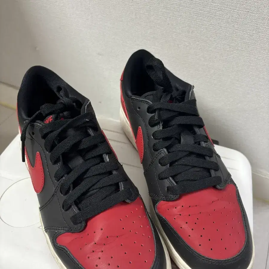 (GS) Jordan 1 Retro Low OG Bred 2015 250