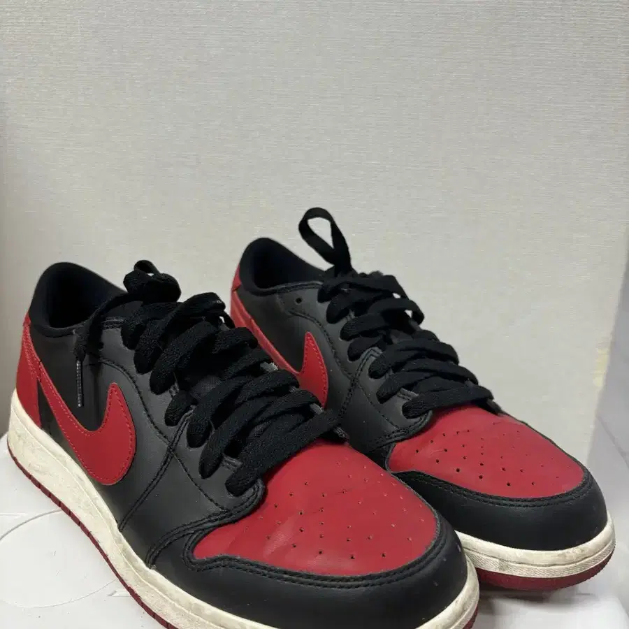 (GS) Jordan 1 Retro Low OG Bred 2015 250