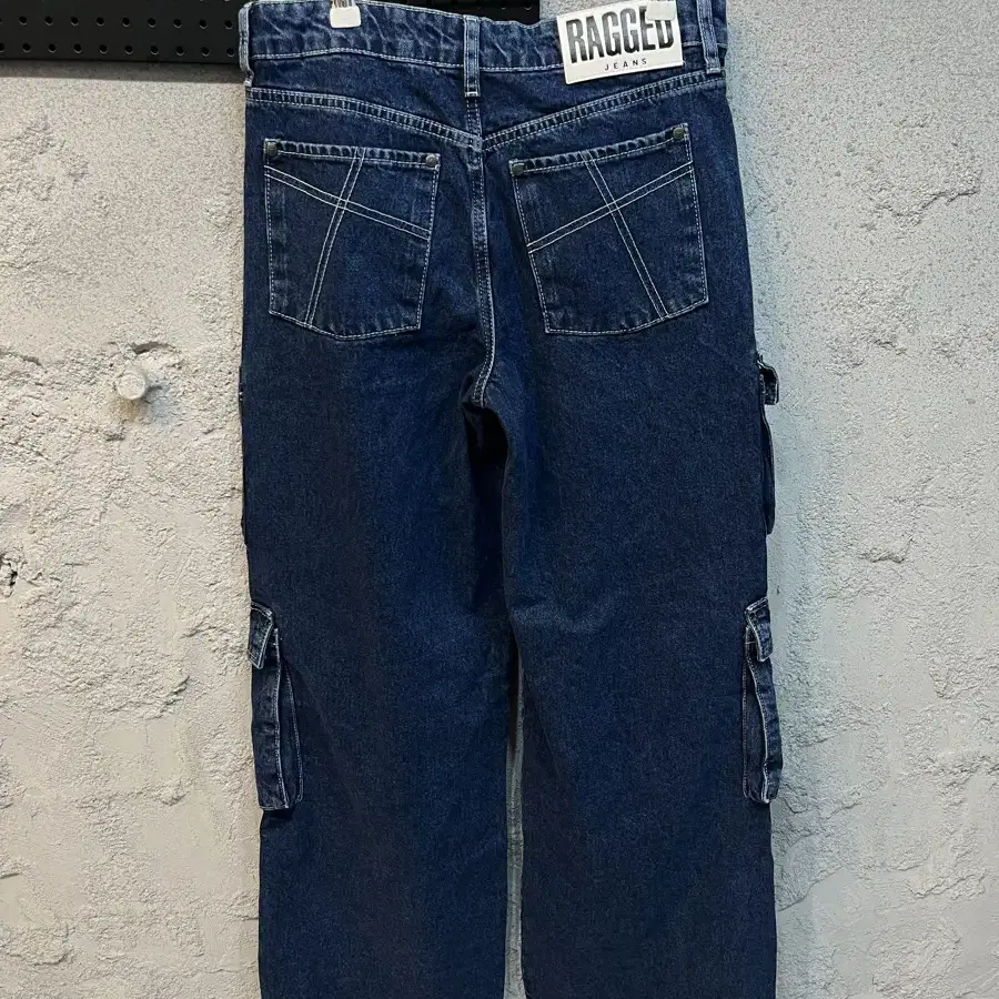 Ragged jeans 멀티 카고팬츠