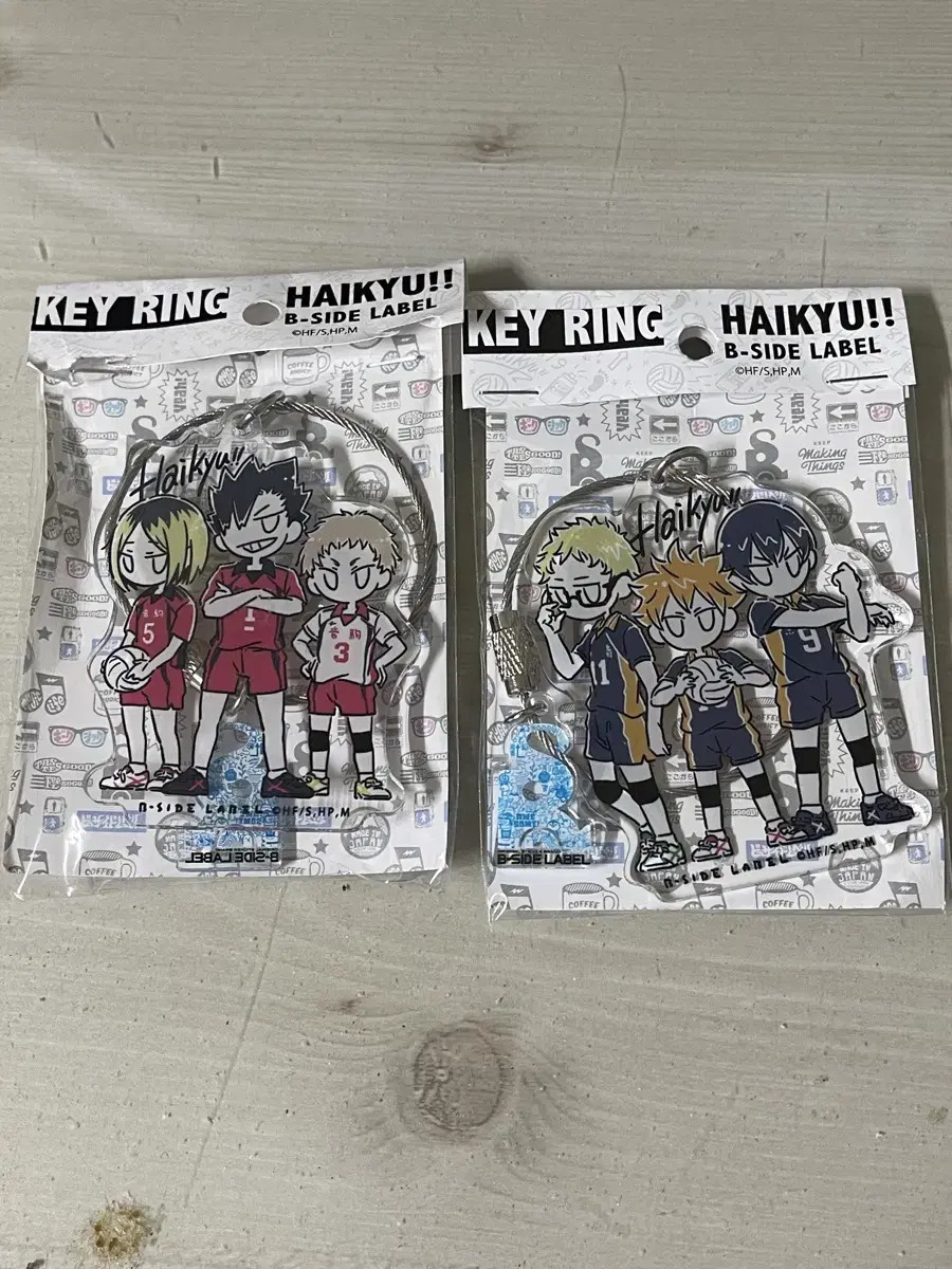 Haikyuu Biside acrylic keyring sells!