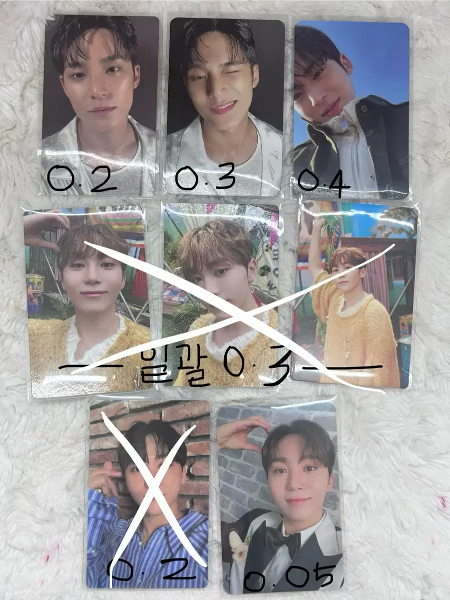 Seventeen photocard Mingyu Seungkwan (many unofficial goods)