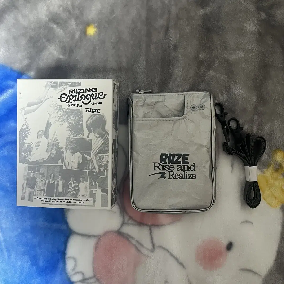 Rize Travel Bag Silver