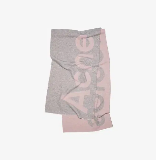 [NEW] Arcane Studios Logo Jacquard Scarf Light Pink Gray