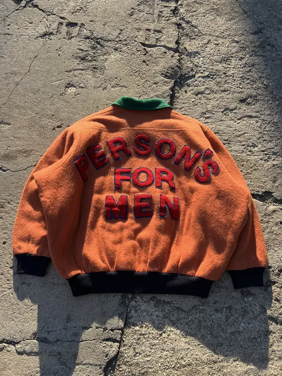 80s PERSONS FOR MEN WOOL VARSITY 울바시티자켓