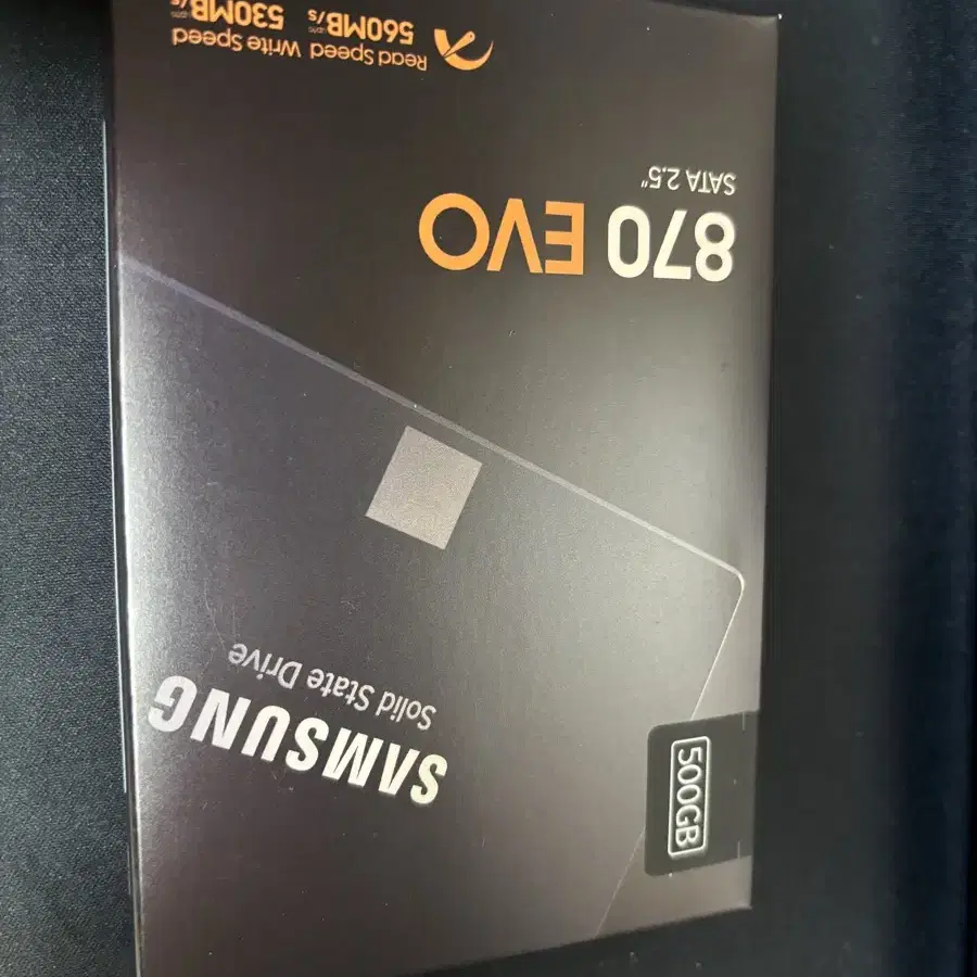 SSD 삼성 870 EVO 500GB 미사용 새제품