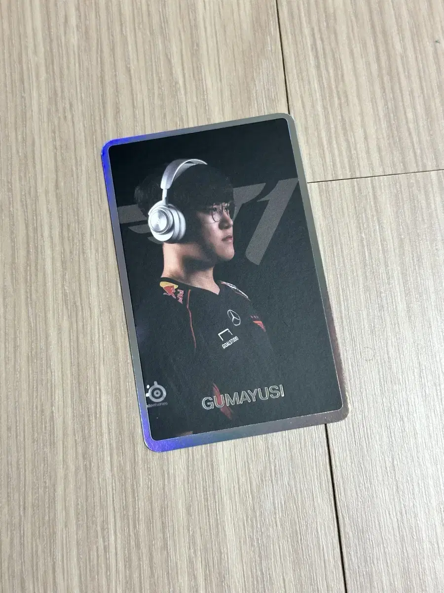 T One T1 Steel Series Kuma Yushi Photocard